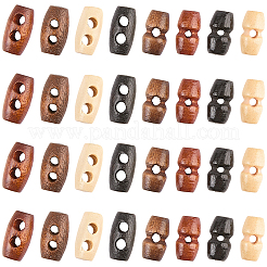 80 Stück Holzknöpfe in 8 Stilen&nbsp;BUTT-GF0004-03
