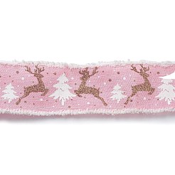 Ruban de lin filaire thème de noël&nbsp;OCOR-G013-01A