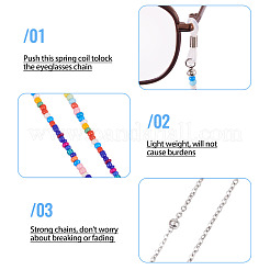9pcs 9 Arten Brillenketten&nbsp;AJEW-TA0002-46