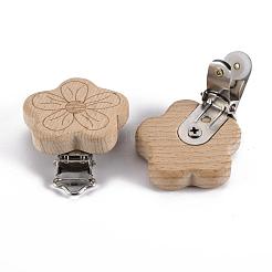 Schnullerhalter aus Buchenholz&nbsp;WOOD-T015-24