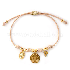 Verstellbares Armband mit Kupferseilgliedern&nbsp;ZH0707