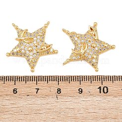 Colgante micropavé cubic zirconia de latón&nbsp;LS-KK-I475-02G