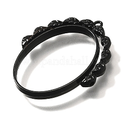 Pendentifs pivotants en alliage rotatif à lunette arrière ouverte&nbsp;PALLOY-I223-18EB
