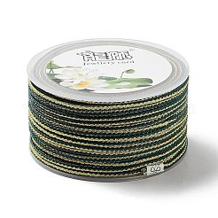 Cordon tressé en polyester bicolore de 14 m&nbsp;OCOR-G015-02A-20