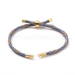 Silberarmbänder aus Nylonschnur&nbsp;MAK-C003-03G-20