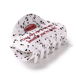 Fermagli per capelli con artiglio in pvc con motivo a farfalla&nbsp;LS-PHAR-M013-02C