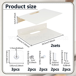 Wandmontiertes Router-Lagerregal aus Kohlenstoffstahl&nbsp;ODIS-WH0043-236B