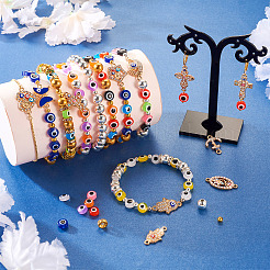 Bausatz für das Armband des bösen Blicks&nbsp;DIY-TA0004-42