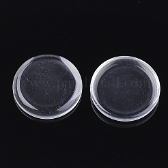 Transparente Glas Cabochons&nbsp;LS-GGLA-Q043-01