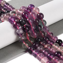 Natürlichen Fluorit Perlen Stränge&nbsp;G-P530-B09-03