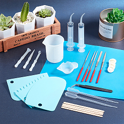 Juegos de herramientas de silicona&nbsp;DIY-OC0001-74