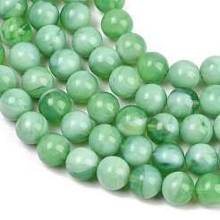 Fatto a mano perle di vetro filo&nbsp;LAMP-B056-10mm-02