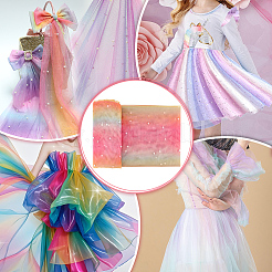 Polyester-Mesh-Gewebe&nbsp;DIY-WH0589-77A