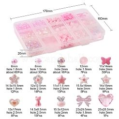238 Stück 15 transparente und undurchsichtige Acrylperlen&nbsp;DIY-YW0005-41