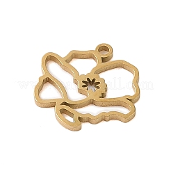 Pendentifs en acier inoxydable 304&nbsp;STAS-S139-06G-09