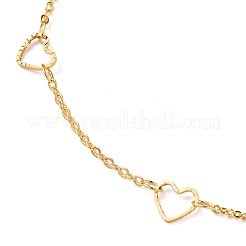 Chaînes de cheville en laiton&nbsp;AJEW-AN00331