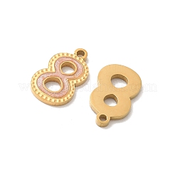 Pendentifs en acier inoxydable 304 émaillés&nbsp;STAS-I351-20G-8
