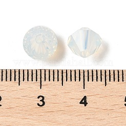 Perles de verre autrichiennes transparentes imitation cristal k9&nbsp;GLAA-L048-02-05