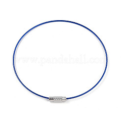 Création de bracelet en fil d'acier bijoux bricolage&nbsp;TWIR-R004-08