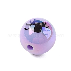 Halloween UV-beschichtete Acrylperlen&nbsp;OACR-M013-08A-02
