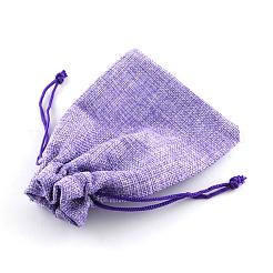Pochettes en toile de jute&nbsp;ABAG-Q050-7x9-03