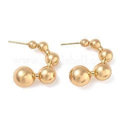 Pendientes de latón para mujer&nbsp;KK-CBAD851-10G