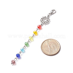 Chakra-Themen-Sonnenfänger-Anhänger-Dekorationen&nbsp;HJEW-JM00669