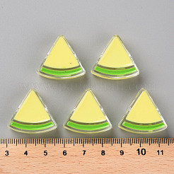 Perles acryliques émail transparent&nbsp;TACR-S155-001B