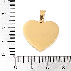 Anhänger aus Edelstahl 304&nbsp;LS-STAS-M062-01G-E