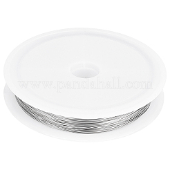Fil Acier Inoxydable 304 - Diamètre 0,7 Mm, Longueur 10,7 M - Pour Fabrication Bijoux, Bonsaï, Jardinage, Bricolage