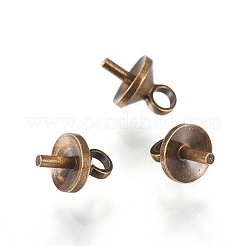 Ciondoli a perline in lega&nbsp;PALLOY-WH0065-19AB