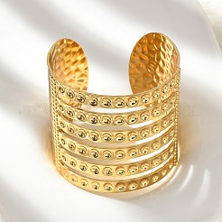 Bracelets manchettes en acier inoxydable 304 pour femmes&nbsp;BJEW-Z096-06G