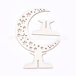 Ornements en bois eid mubarak&nbsp;WOOD-D022-A05