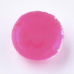 Glitzernde durchscheinende Harz-Cabochons&nbsp;RESI-S364-43A-M