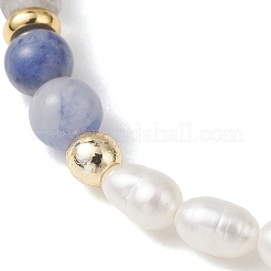 Bracelets extensibles en perles de pierres précieuses mélangées naturelles pour femmes&nbsp;BJEW-JB13316-02