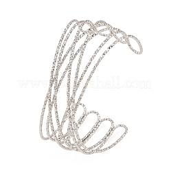 Brazaletes de acero inoxidable 304 para mujer&nbsp;BJEW-Z155-05P