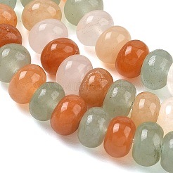 Colliers de perles d'aventurine verte naturelle&nbsp;GG-CBA9281-A02-5x8mm