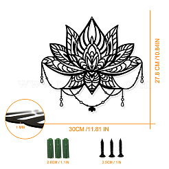 Decorazioni murali in ferro&nbsp;HJEW-WH0067-019
