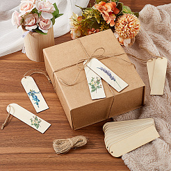 DIY-Sets zum Basteln von Lesezeichen aus Holz&nbsp;WOOD-SP0001-21A