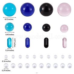 32pcs abalorios de vidrio&nbsp;GLAA-SZ0001-88