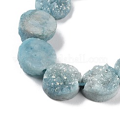 Elettrodeposte druzy naturale perline agata fili&nbsp;G-M433-01I