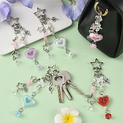 Decorazioni pendenti in lega&nbsp;HJEW-YW00436-01