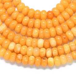 Malaysia naturale perle di giada fili&nbsp;G-B165-G01-4x6mm-07