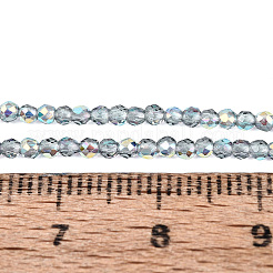Abalorios de vidrio transparente hebras&nbsp;EGLA-N028-01A-A01
