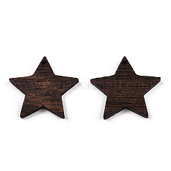 Anhänger aus natürlichem Wengeholz&nbsp;WOOD-T023-80