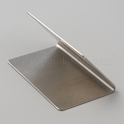 201 Edelstahl Hotel Restaurant Tisch Raucherbereich Zeltschild&nbsp;AJEW-WH0248-485