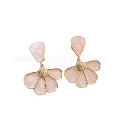 Ohrstecker mit Blumen-Emaille-Verzierung&nbsp;FS-WG81B6C-01