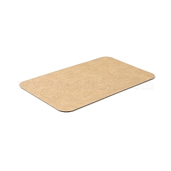 Schede display portachiavi in carta rettangolare da 100 pz&nbsp;CDIS-WH0020-20A
