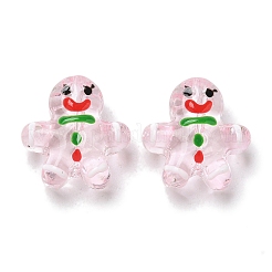 Brins de perles de verre transparentes de Noël&nbsp;LAMP-M021-02C