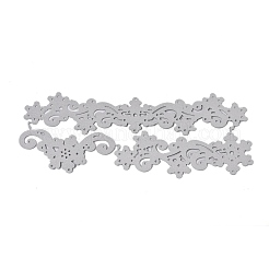 Découpe de flocon de neige de Noël en acier au carbone meurt pochoirs&nbsp;X-DIY-M003-04